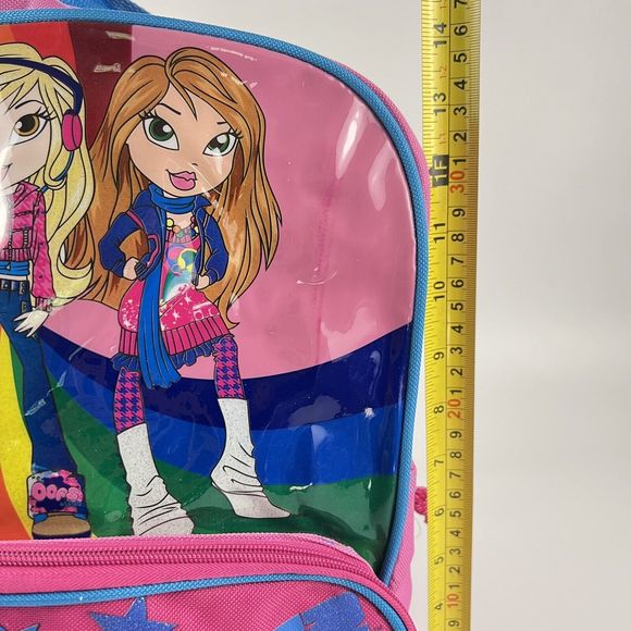 MGA Entertainment Animations Lil Bratz Backpack Pink Book Bag 2008 - Picture 8 of 9